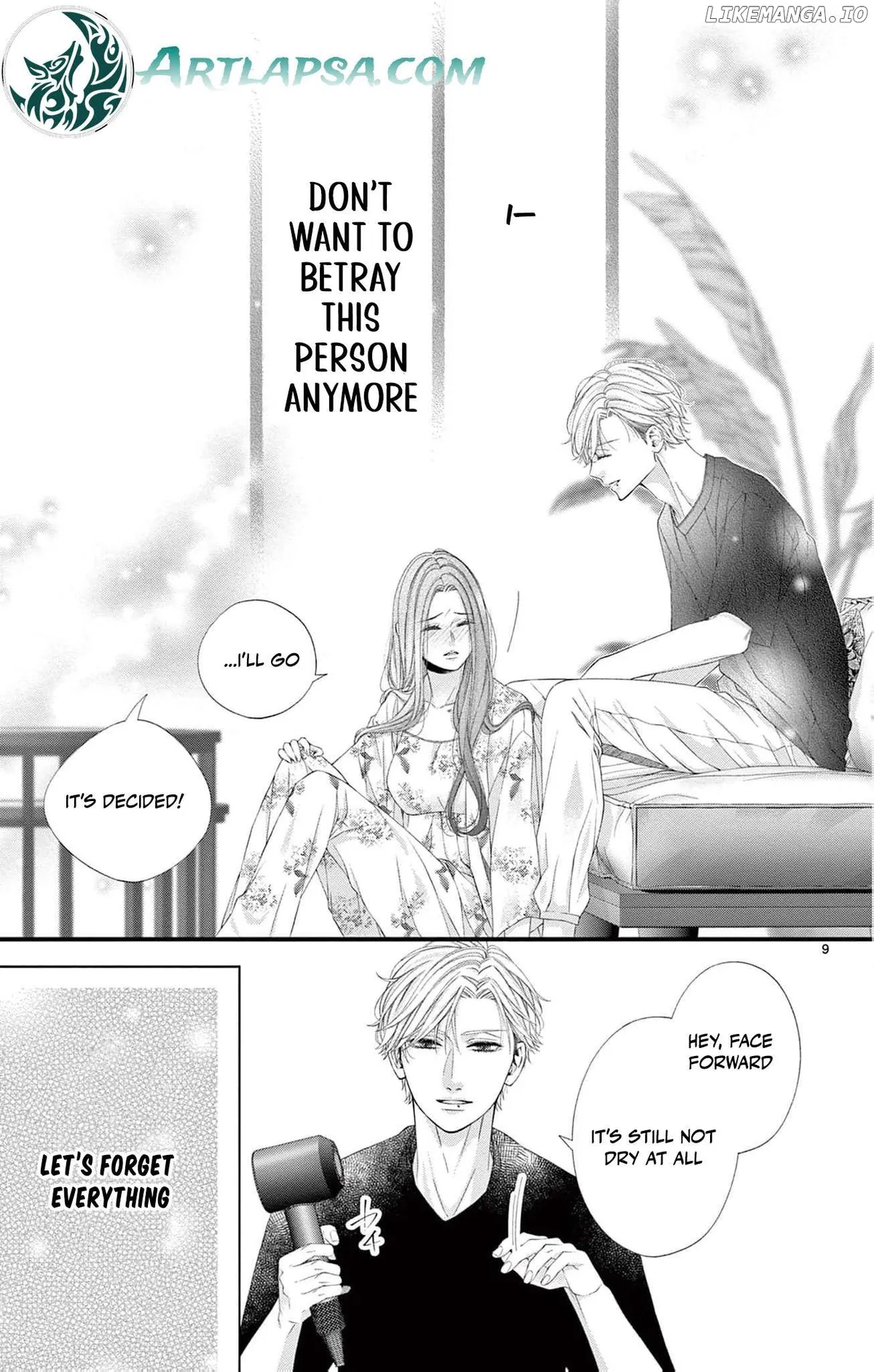 Chō wa aishū no ori ni torawareru Chapter 3 page 13 - 