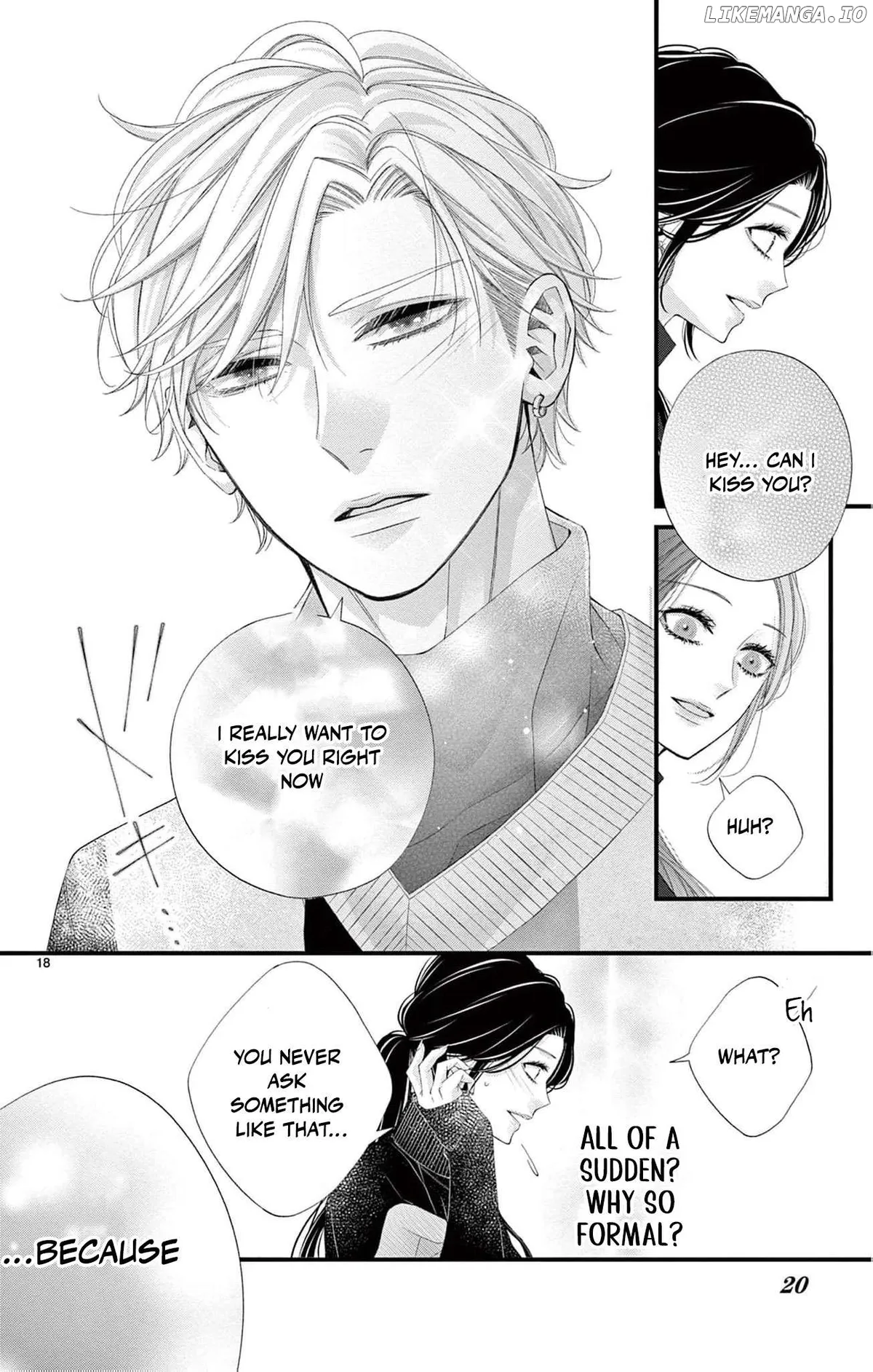 Chō wa aishū no ori ni torawareru Chapter 3 page 22 - 
