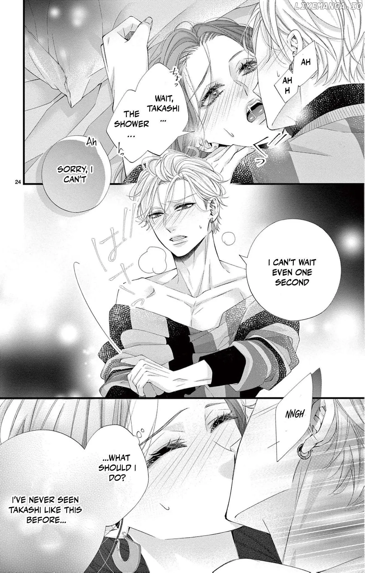 Chō wa aishū no ori ni torawareru Chapter 3 page 28 - 