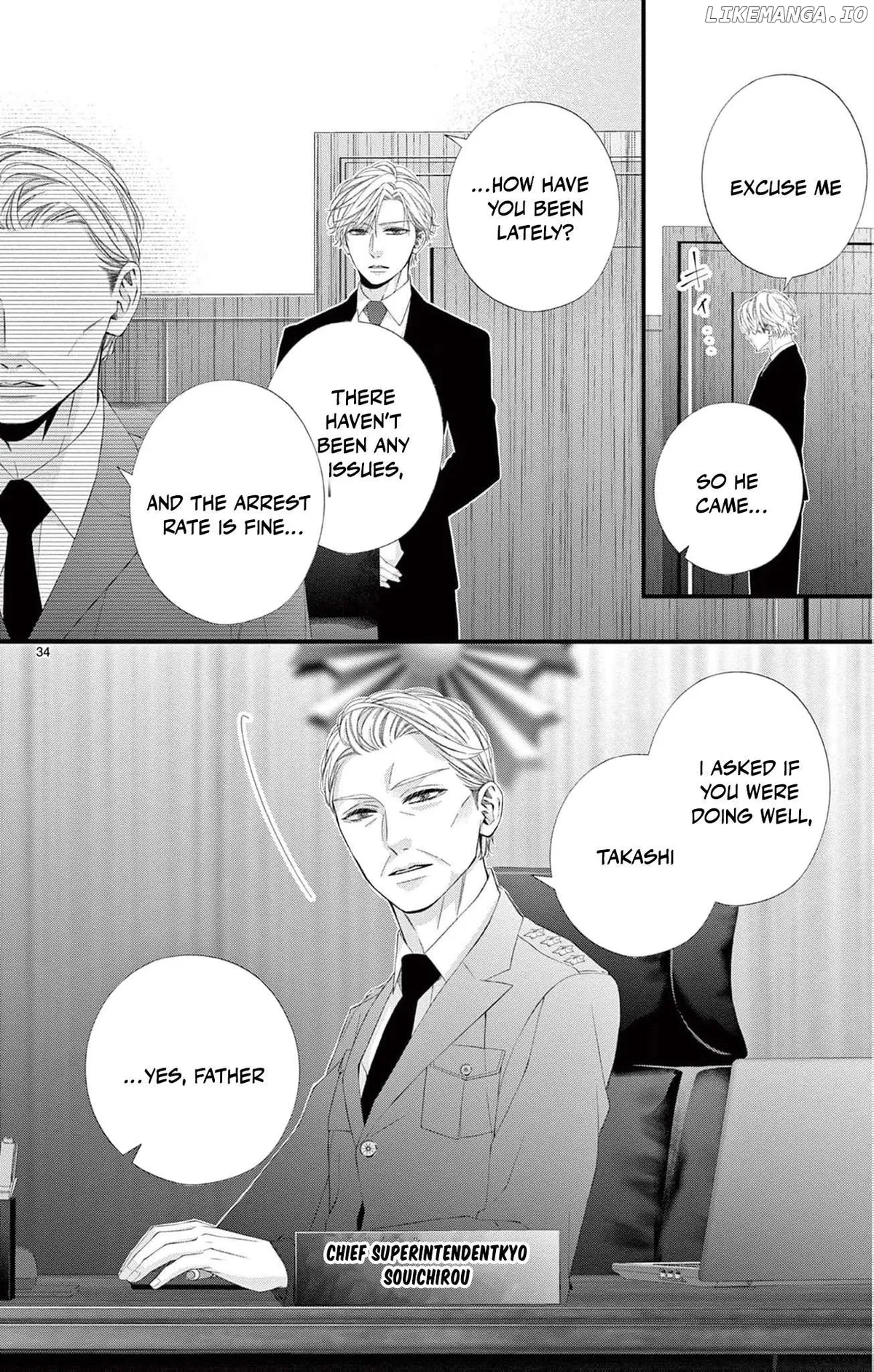 Chō wa aishū no ori ni torawareru Chapter 3 page 38 - 