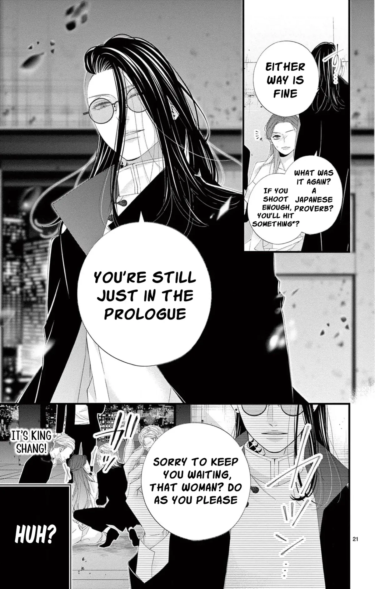 Chō wa aishū no ori ni torawareru Chapter 4 page 25 - 