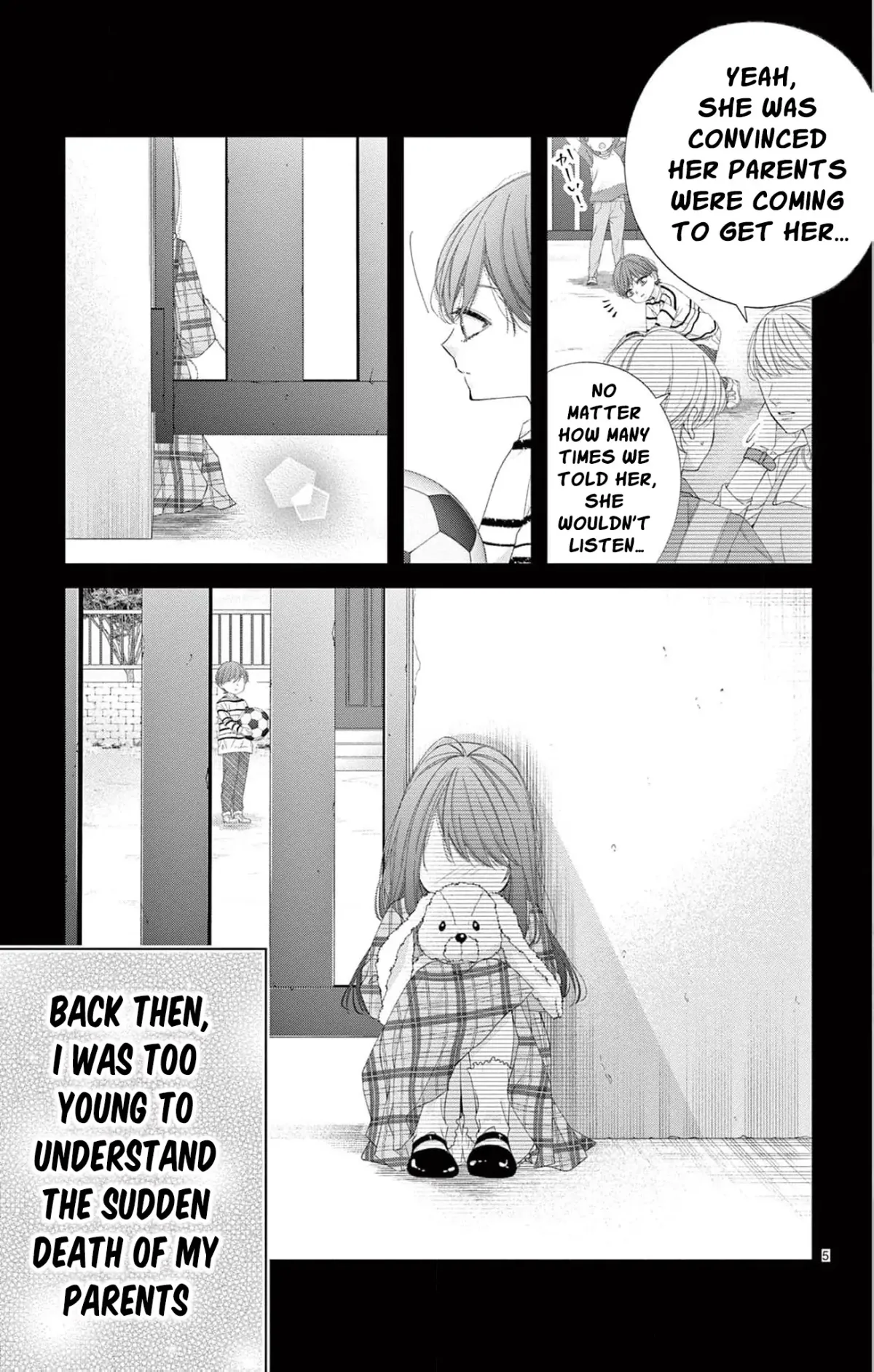 Chō wa aishū no ori ni torawareru Chapter 4 page 9 - 