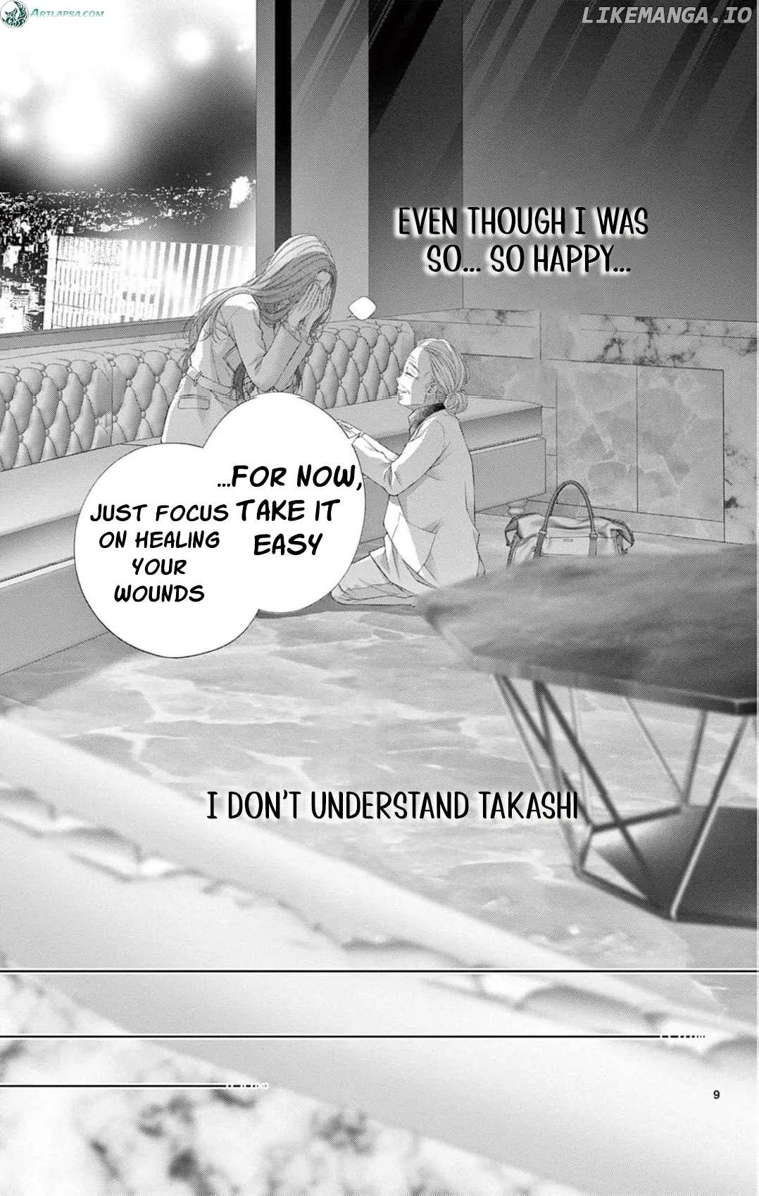 Chō wa aishū no ori ni torawareru Chapter 5 page 12 - 