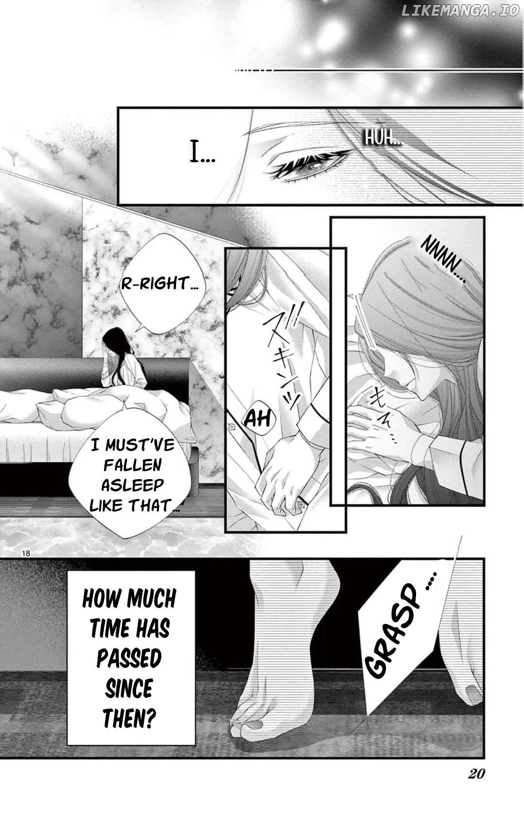 Chō wa aishū no ori ni torawareru Chapter 5 page 21 - 