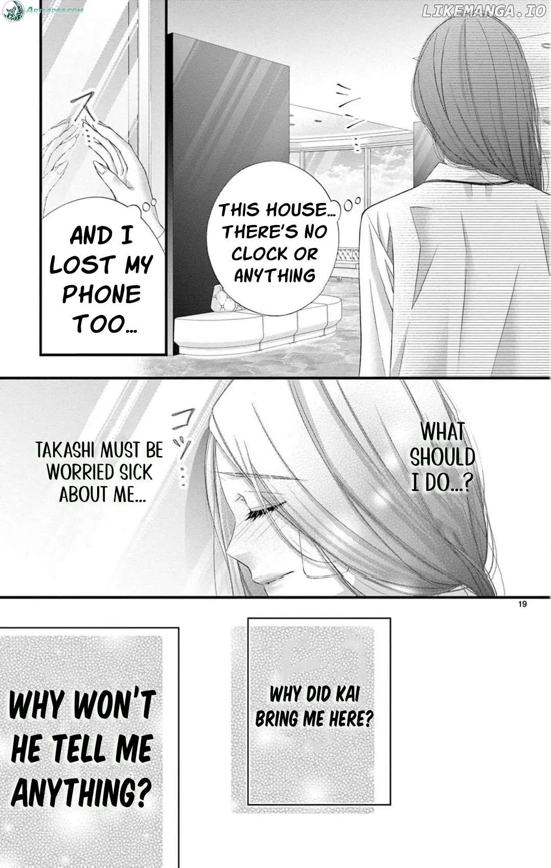 Chō wa aishū no ori ni torawareru Chapter 5 page 22 - 