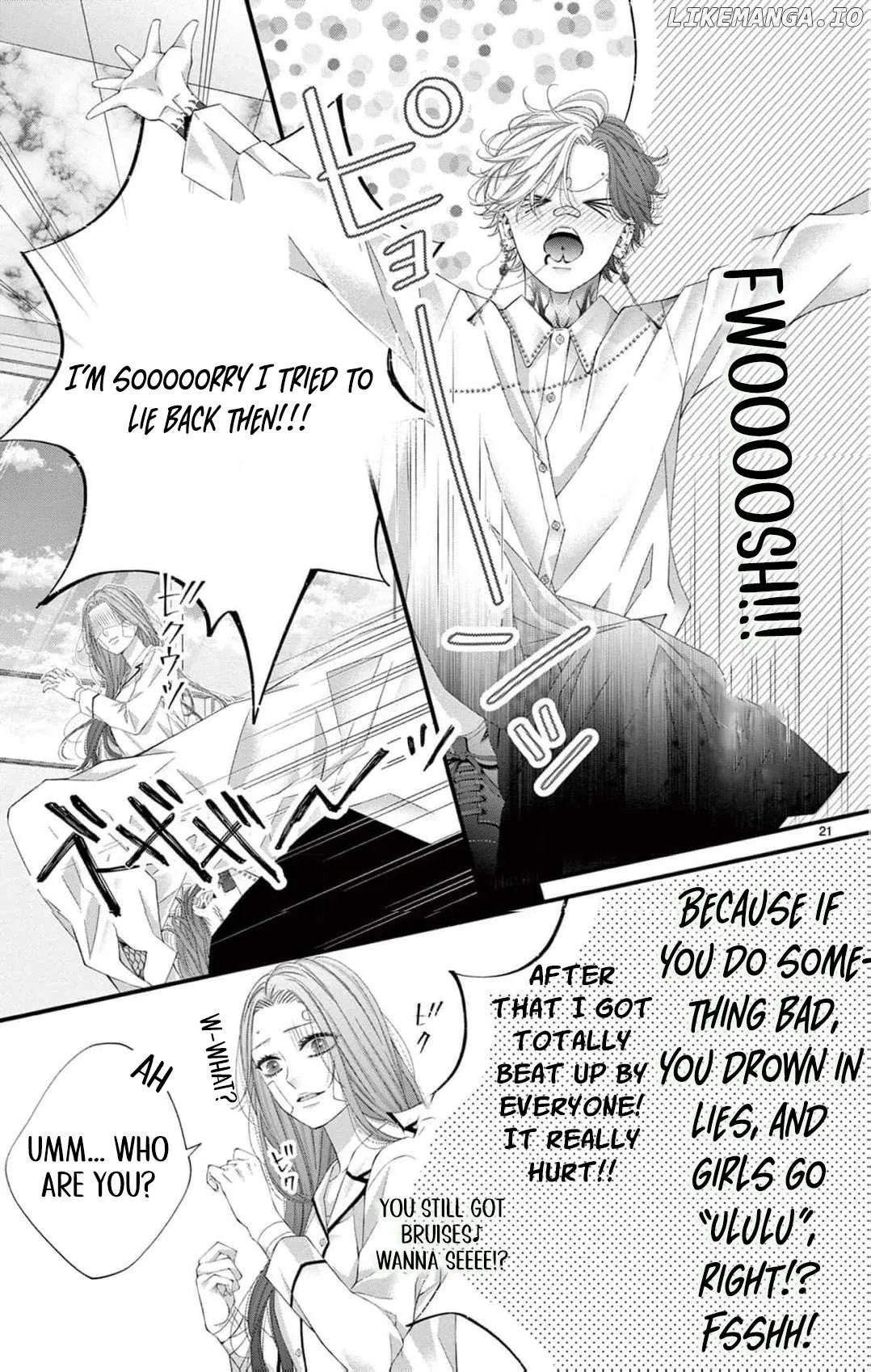 Chō wa aishū no ori ni torawareru Chapter 5 page 24 - 