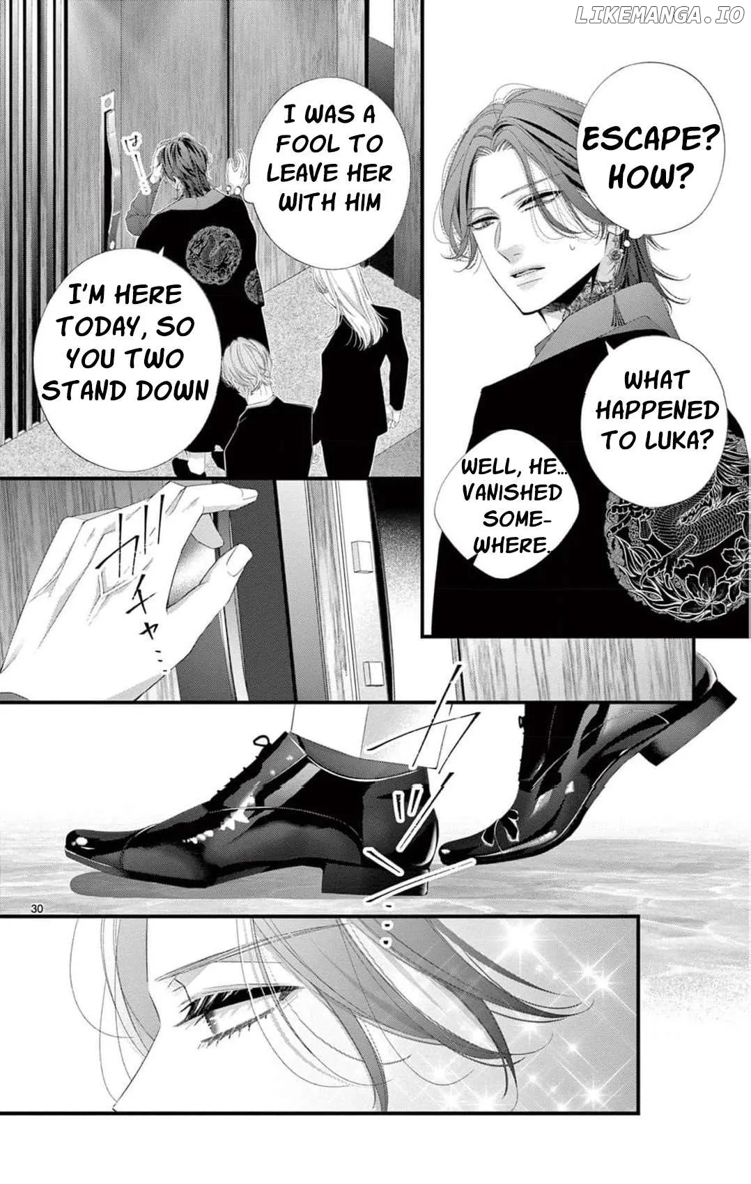 Chō wa aishū no ori ni torawareru Chapter 5 page 33 - 
