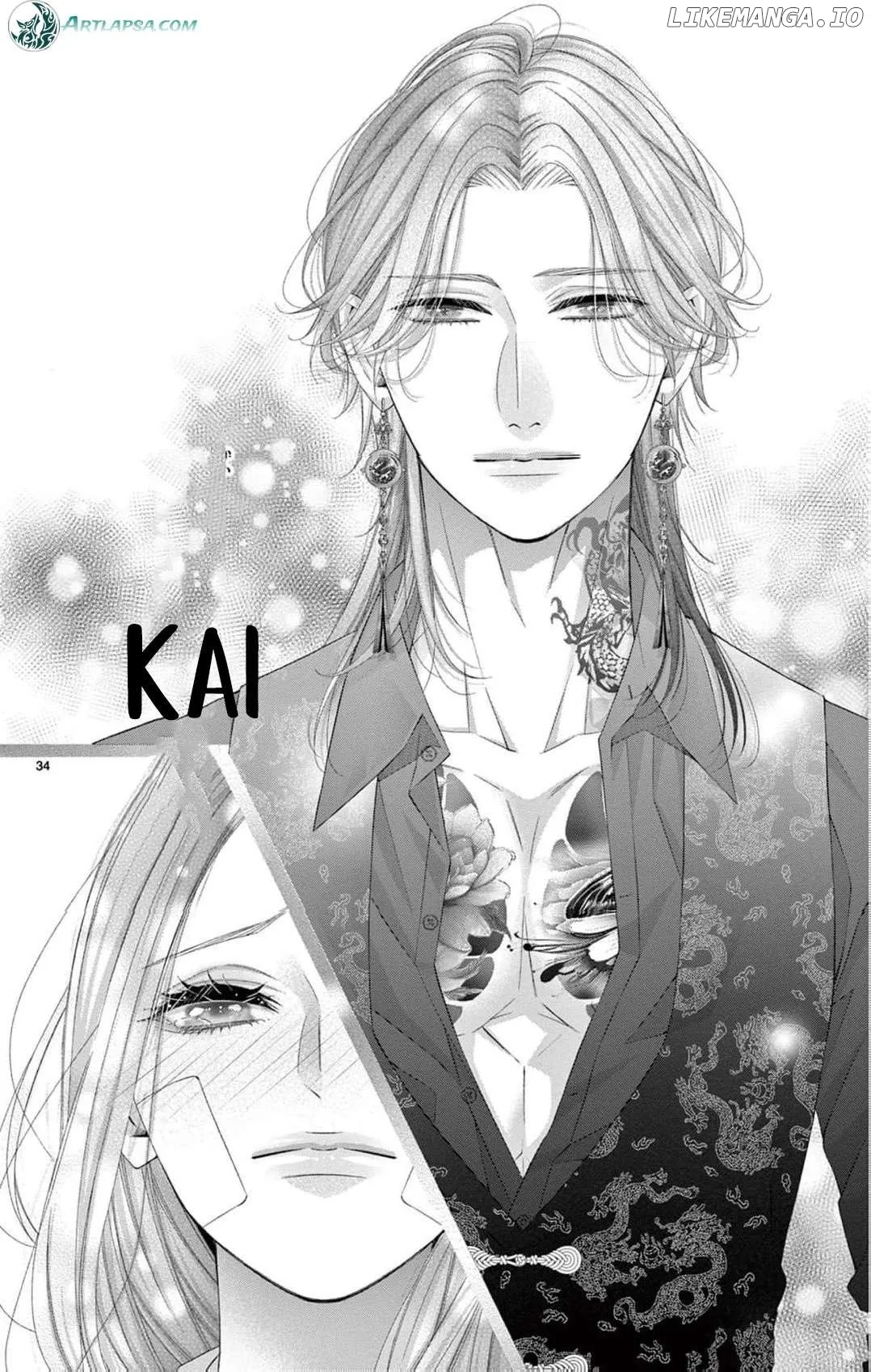 Chō wa aishū no ori ni torawareru Chapter 5 page 37 - 