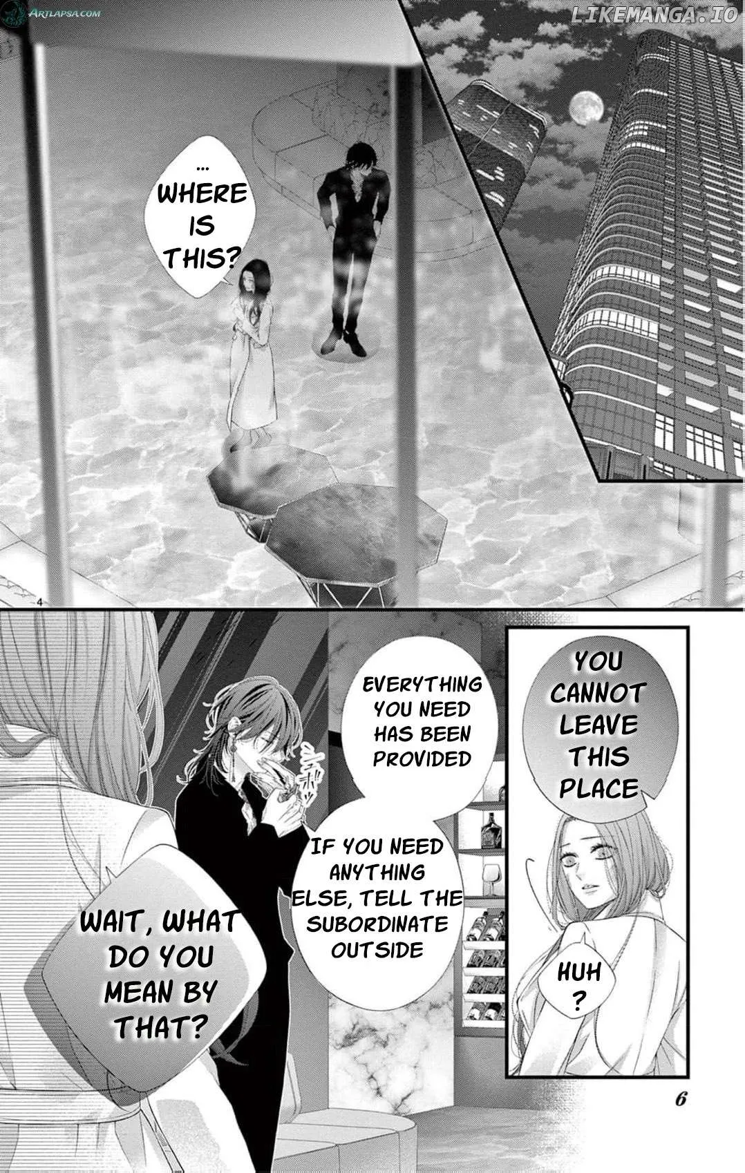 Chō wa aishū no ori ni torawareru Chapter 5 page 7 - 