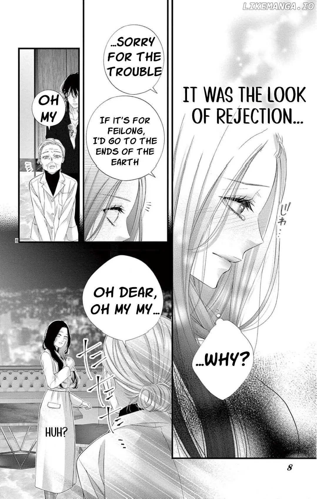 Chō wa aishū no ori ni torawareru Chapter 5 page 9 - 