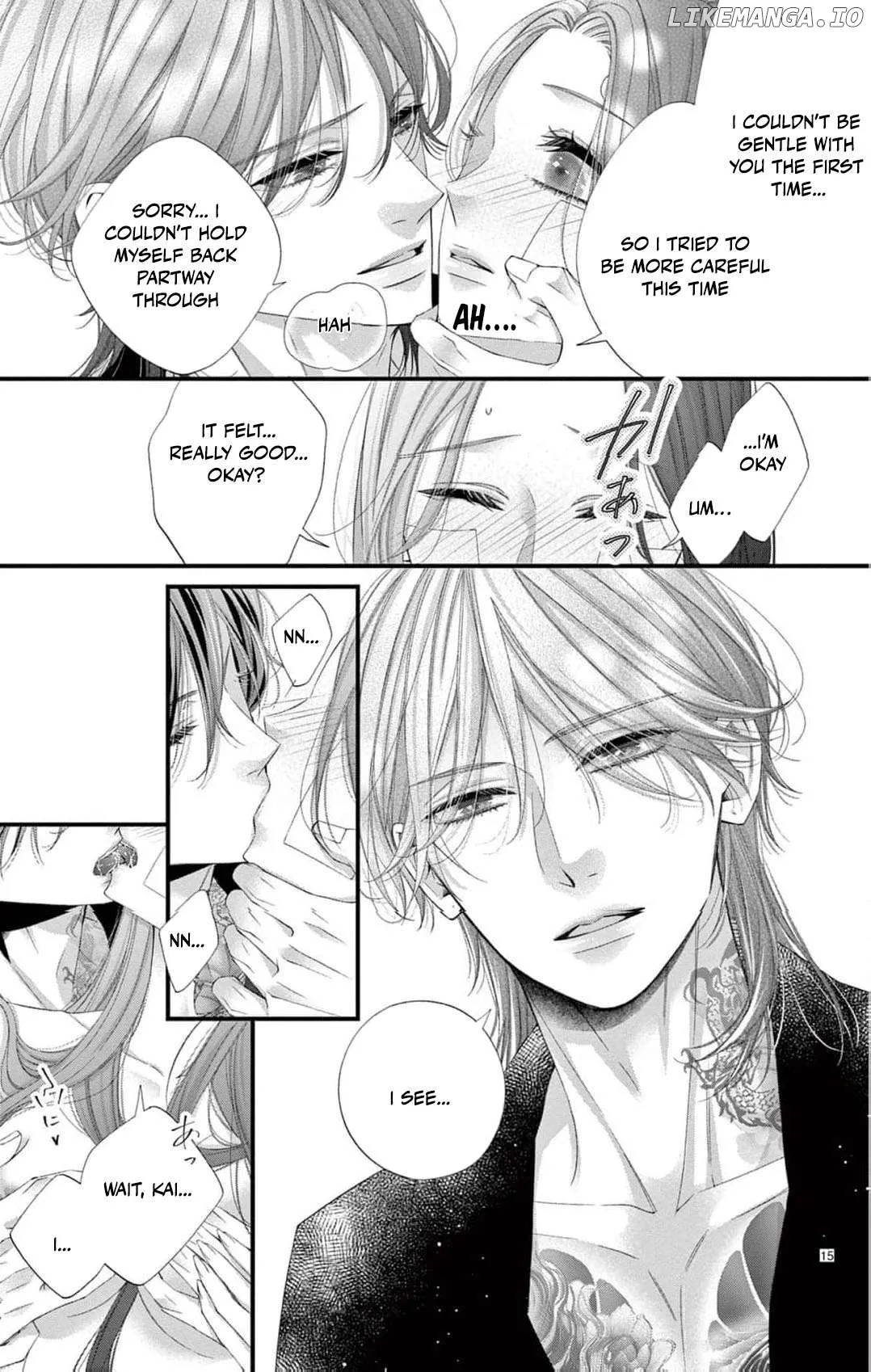 Chō wa aishū no ori ni torawareru Chapter 6 page 18 - 
