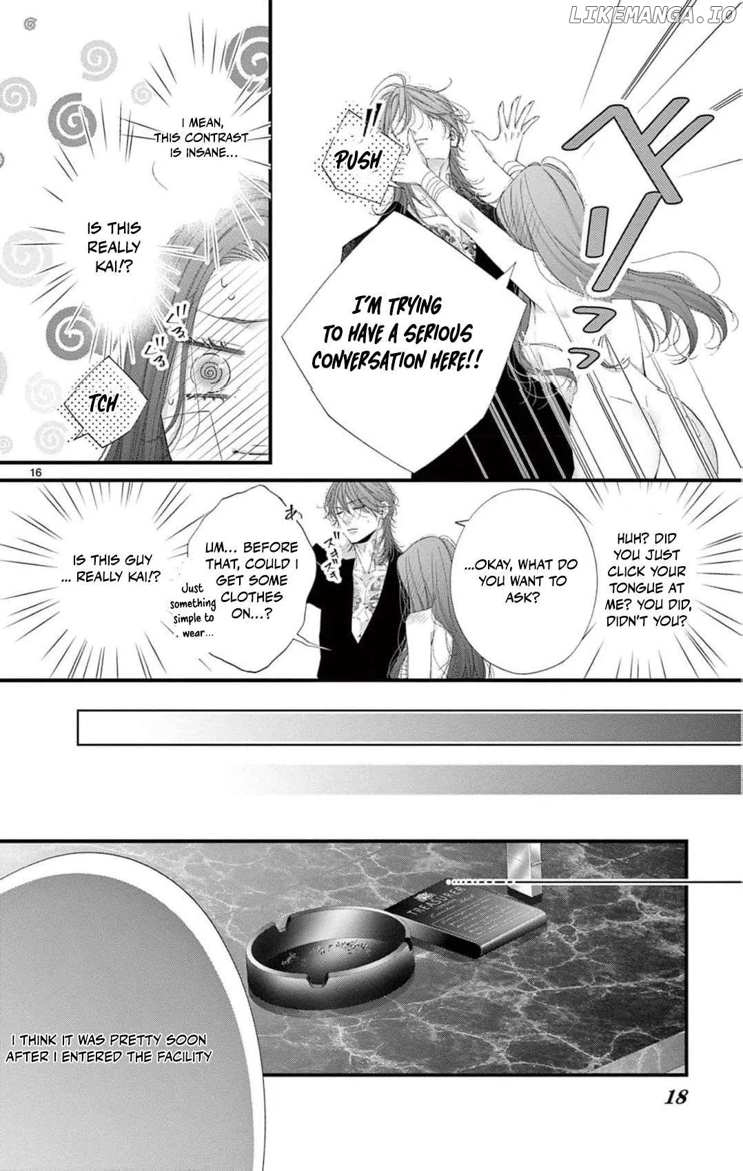 Chō wa aishū no ori ni torawareru Chapter 6 page 19 - 