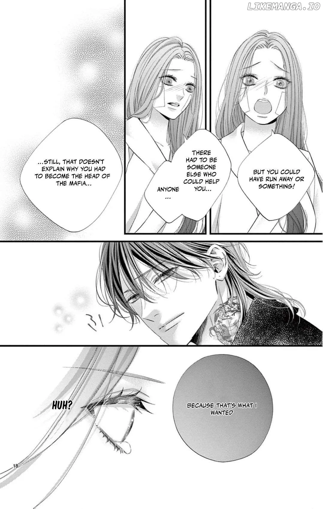 Chō wa aishū no ori ni torawareru Chapter 6 page 21 - 