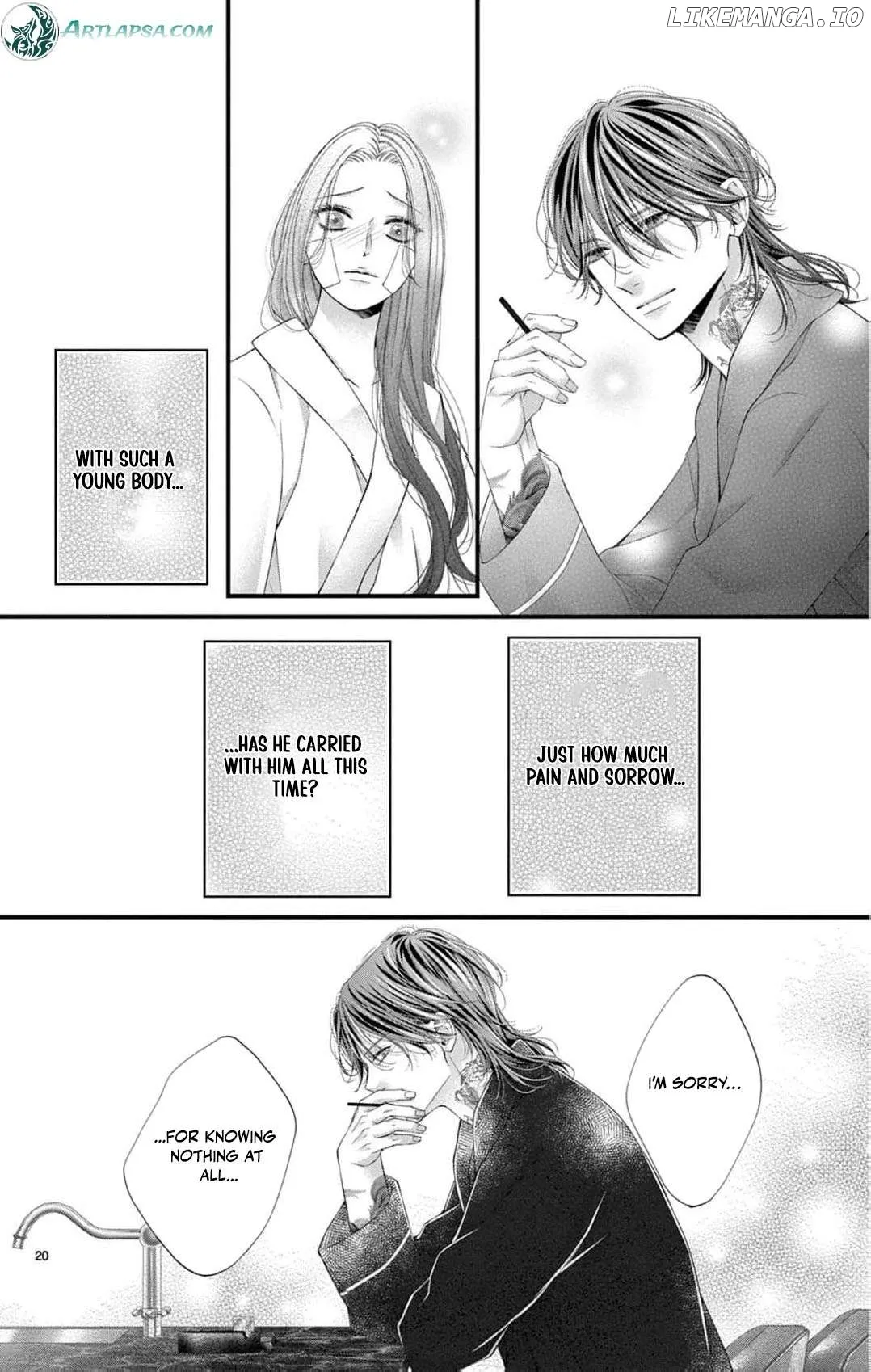 Chō wa aishū no ori ni torawareru Chapter 6 page 23 - 