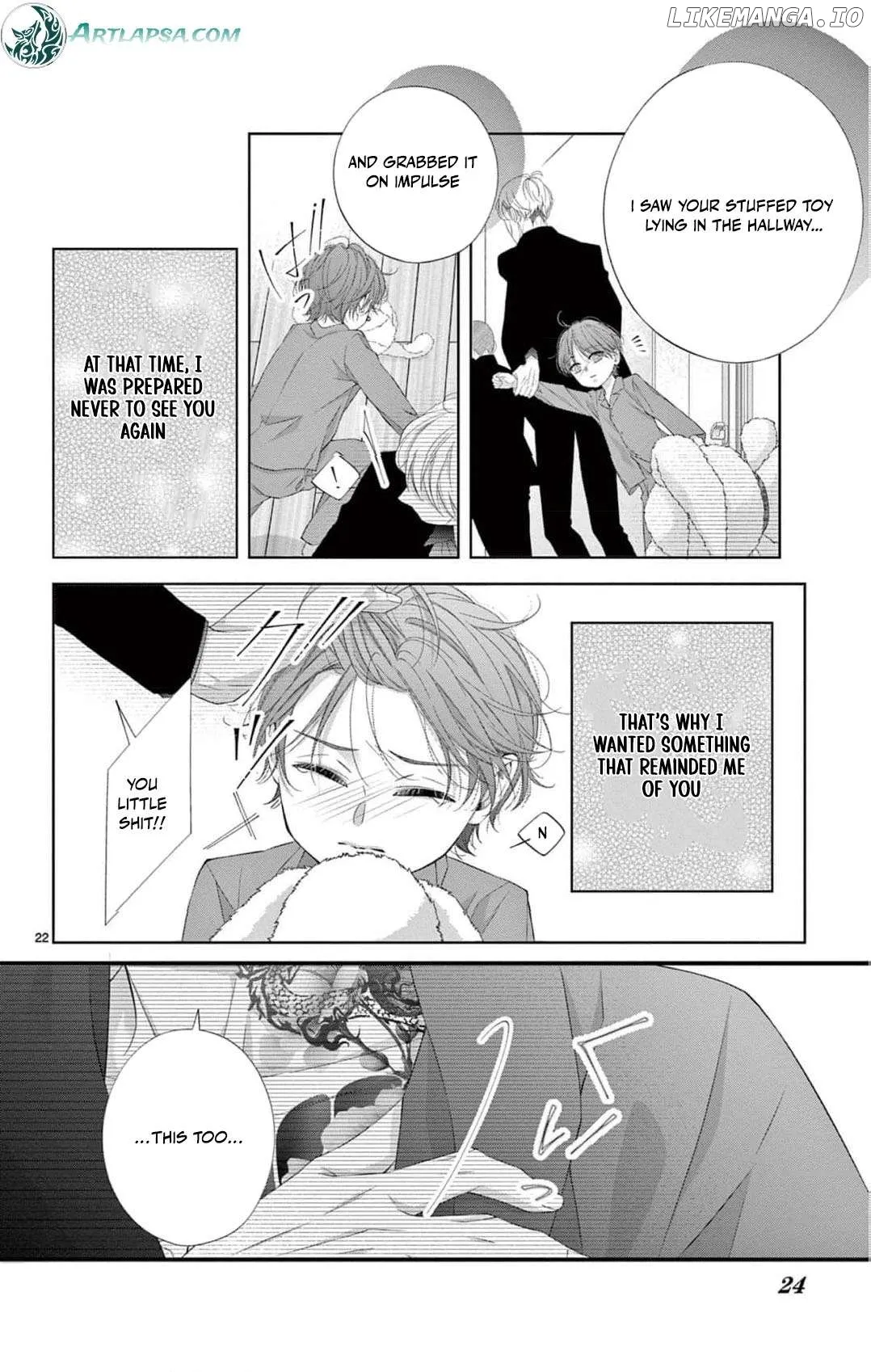 Chō wa aishū no ori ni torawareru Chapter 6 page 25 - 