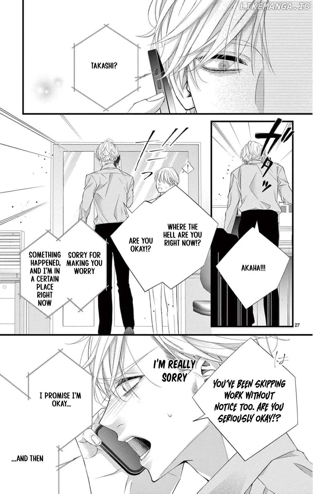 Chō wa aishū no ori ni torawareru Chapter 6 page 30 - 