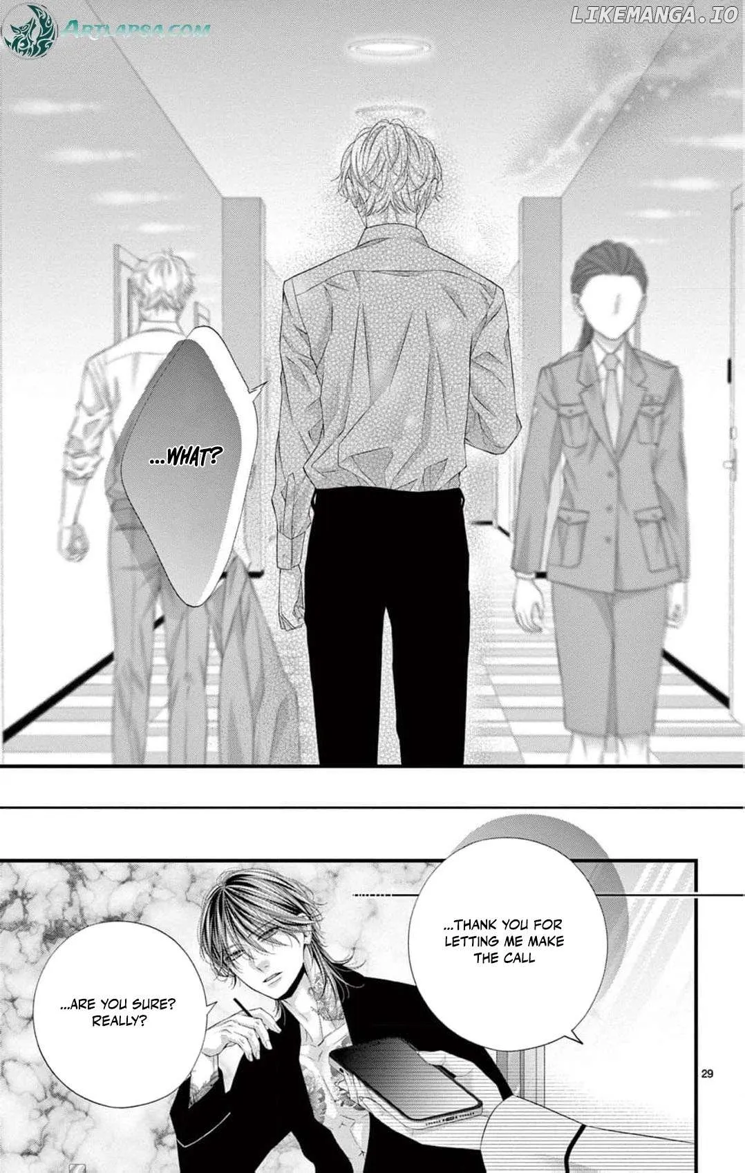 Chō wa aishū no ori ni torawareru Chapter 6 page 32 - 