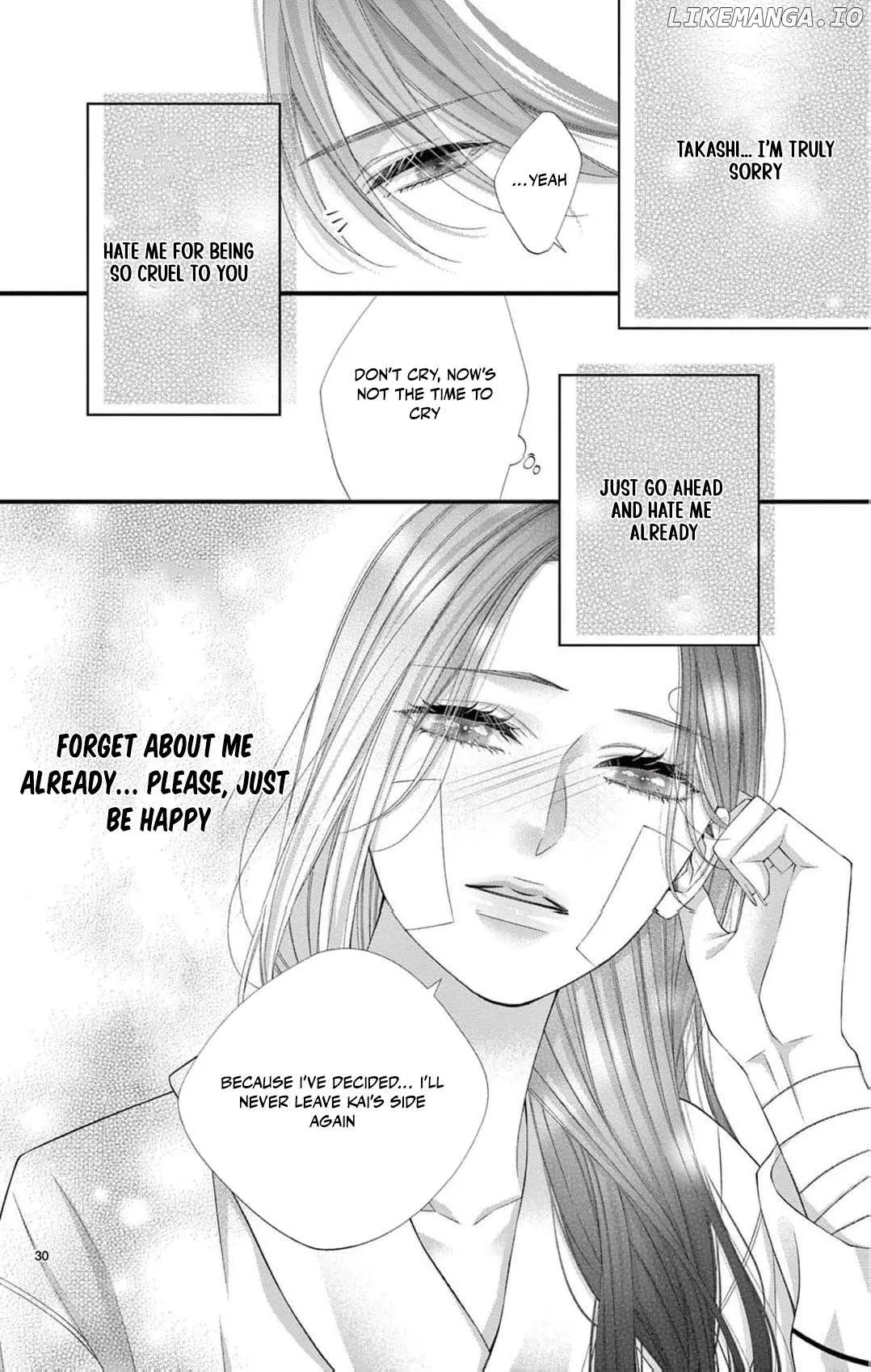 Chō wa aishū no ori ni torawareru Chapter 6 page 33 - 
