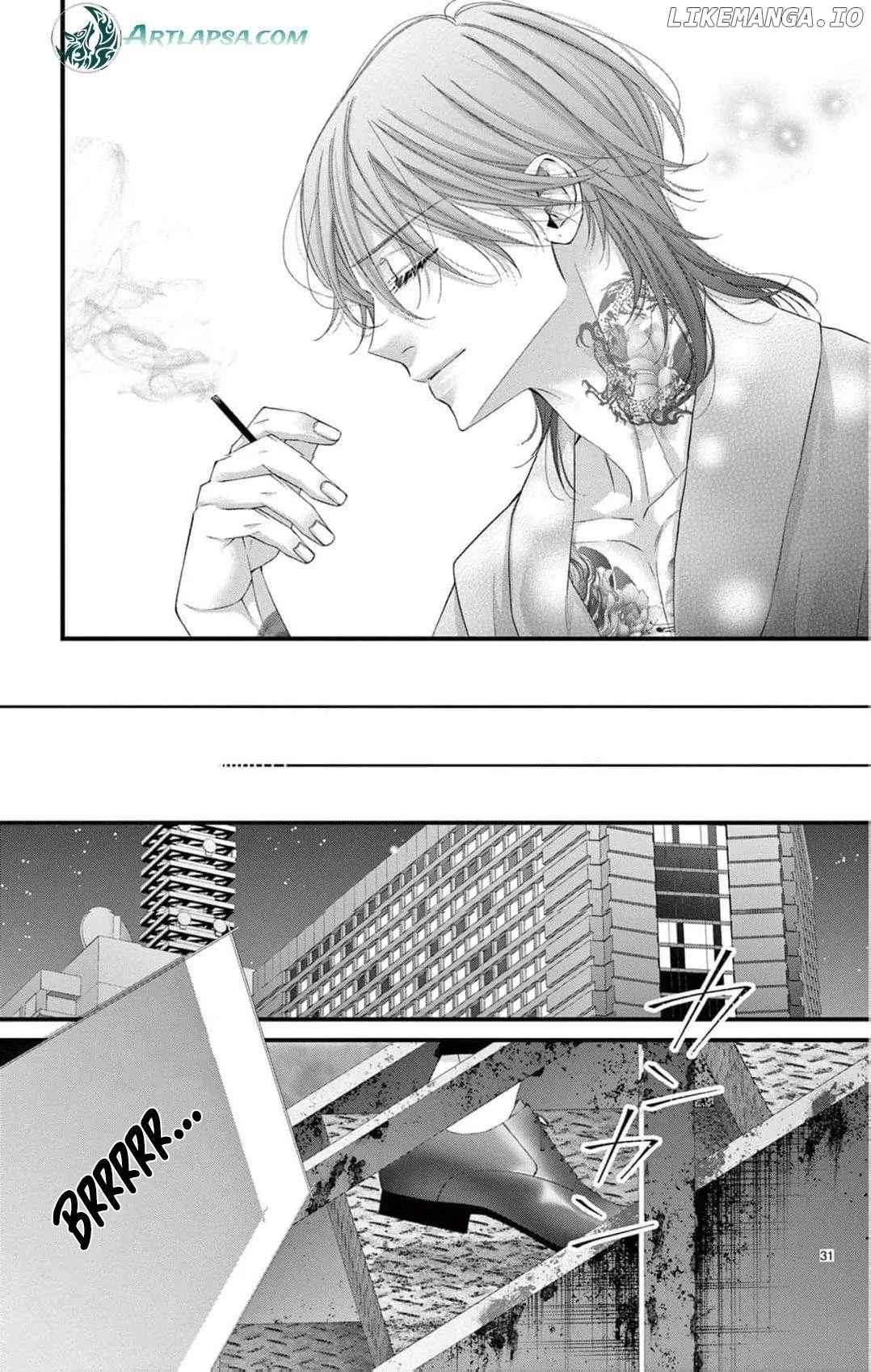 Chō wa aishū no ori ni torawareru Chapter 6 page 34 - 