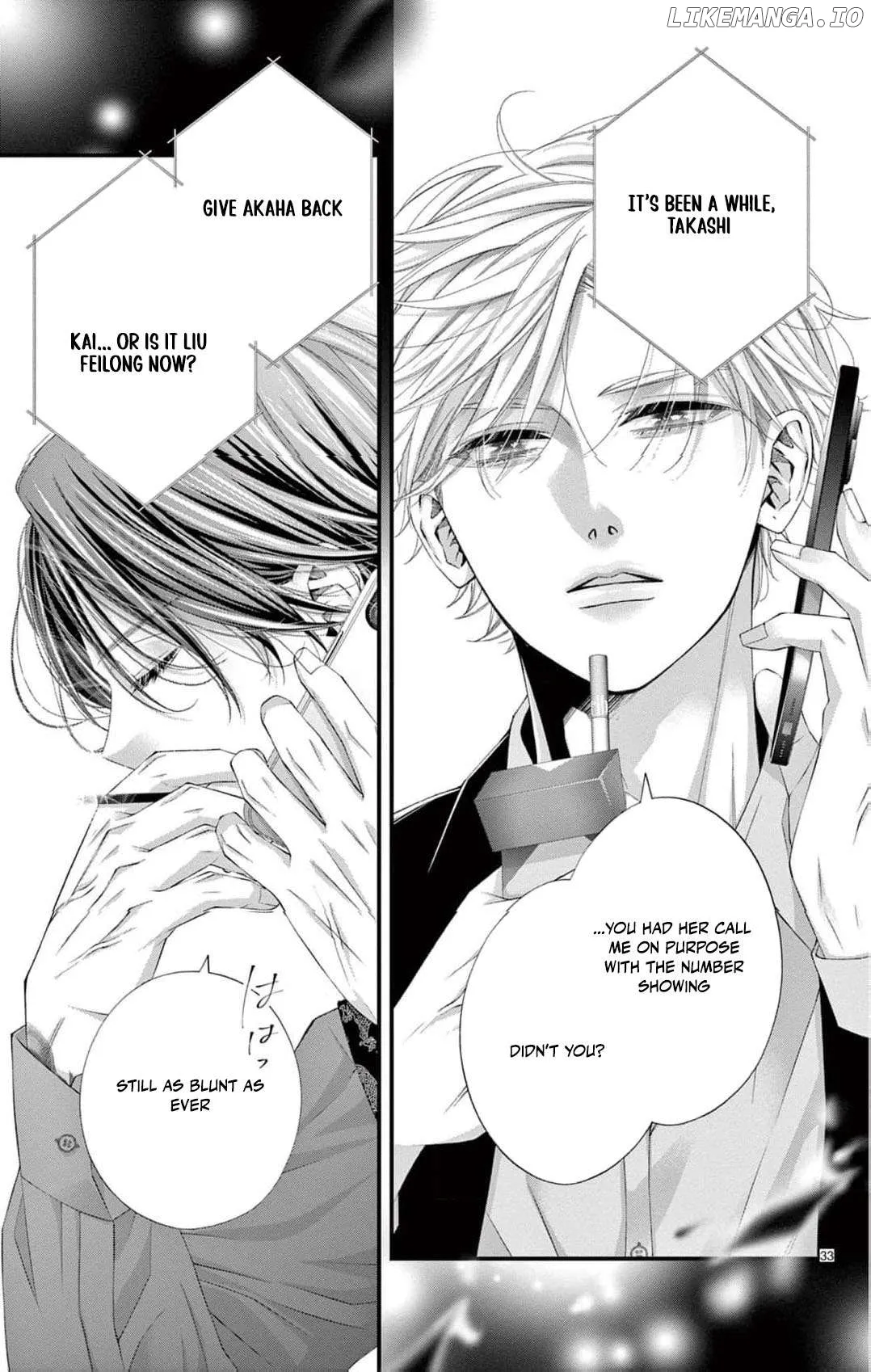 Chō wa aishū no ori ni torawareru Chapter 6 page 36 - 
