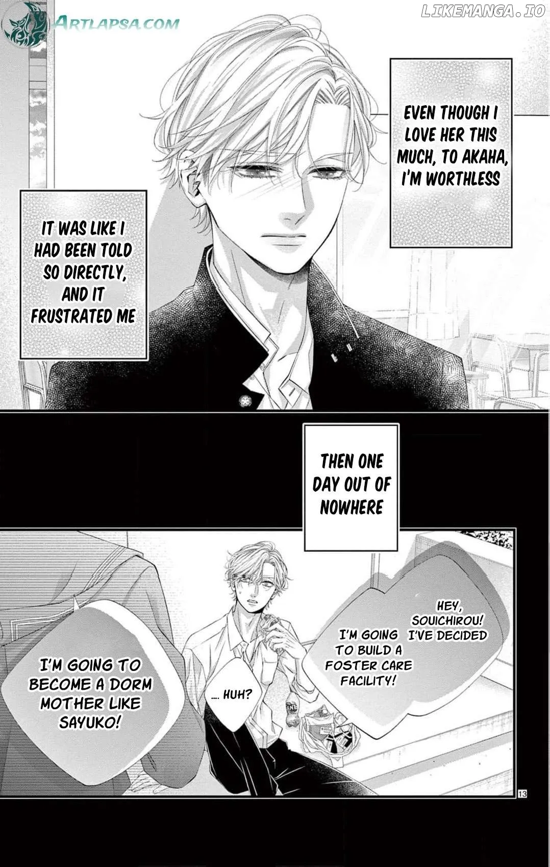 Chō wa aishū no ori ni torawareru Chapter 7 page 16 - 