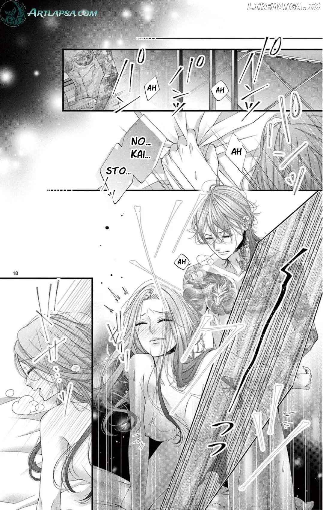 Chō wa aishū no ori ni torawareru Chapter 7 page 21 - 