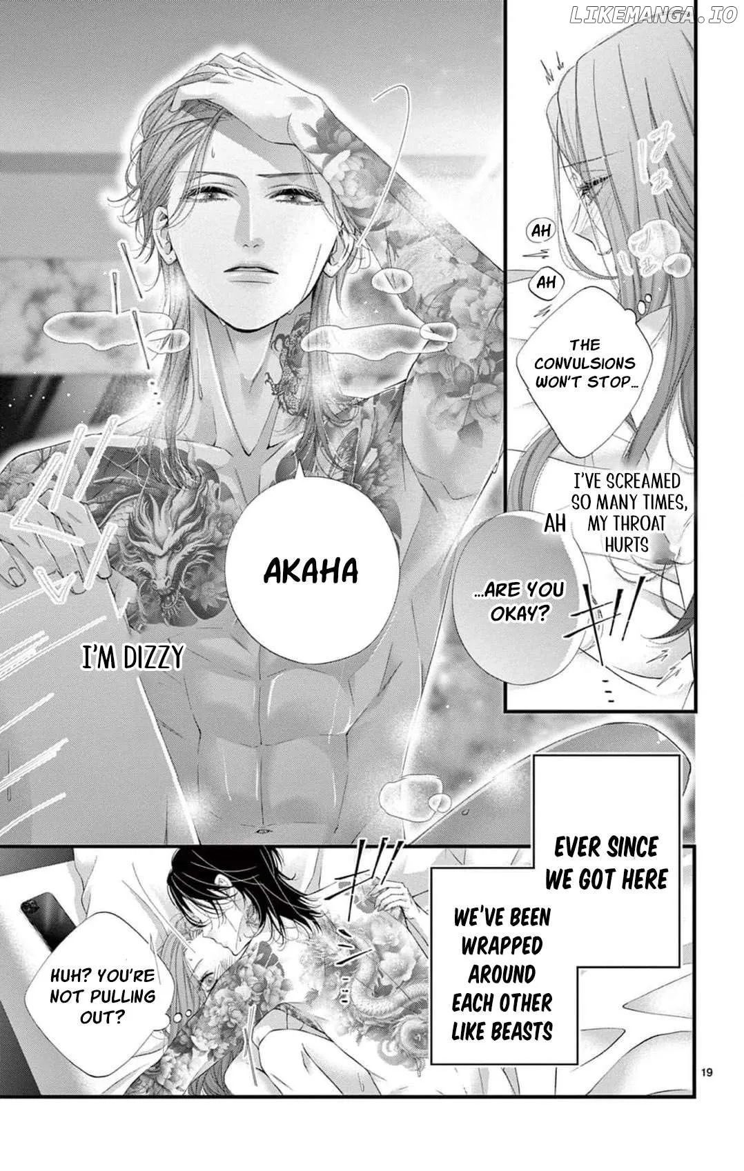 Chō wa aishū no ori ni torawareru Chapter 7 page 22 - 