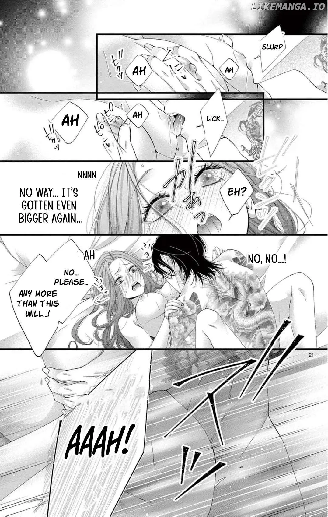 Chō wa aishū no ori ni torawareru Chapter 7 page 24 - 