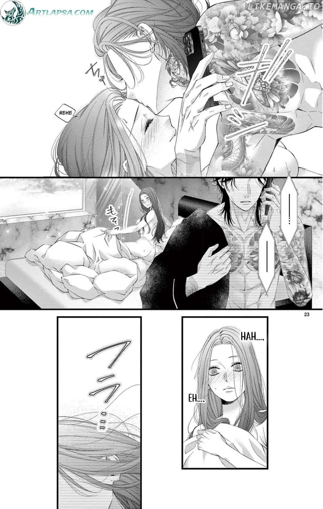 Chō wa aishū no ori ni torawareru Chapter 7 page 26 - 