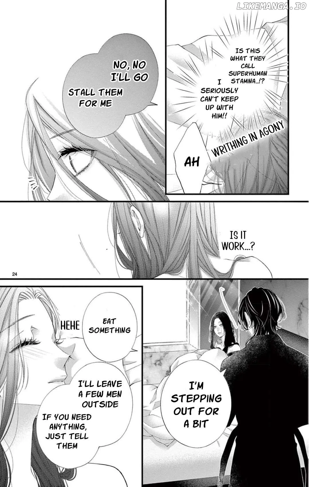 Chō wa aishū no ori ni torawareru Chapter 7 page 27 - 