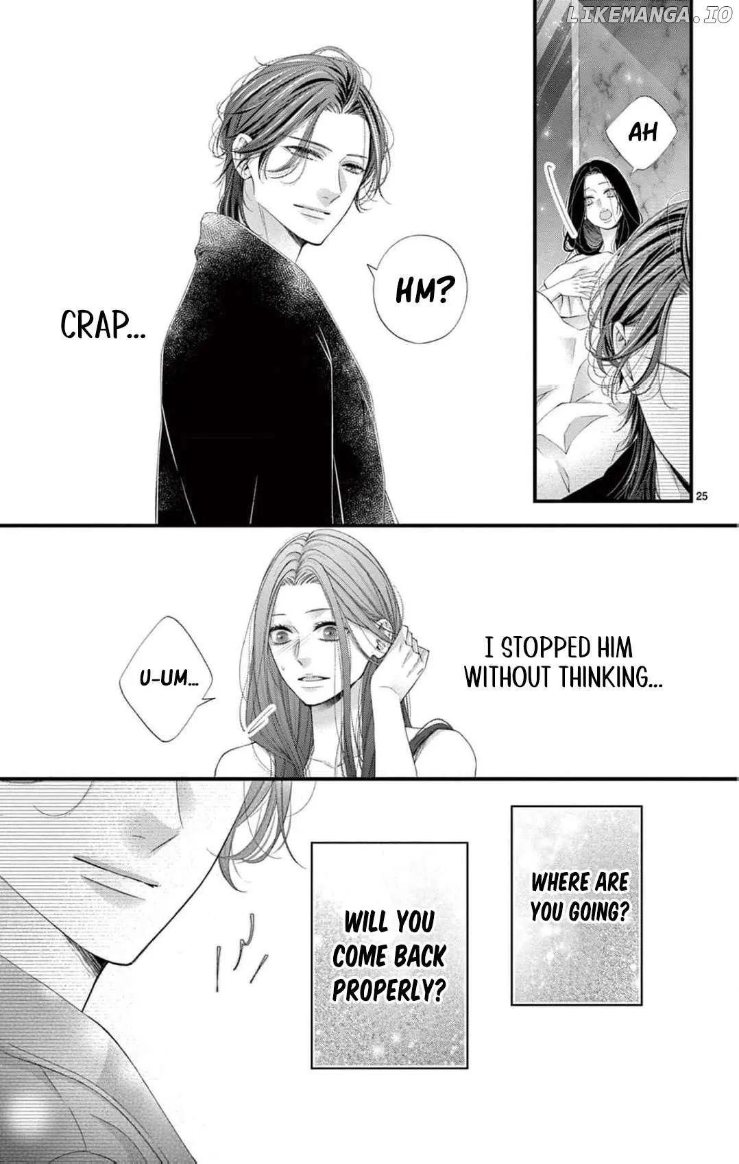 Chō wa aishū no ori ni torawareru Chapter 7 page 28 - 