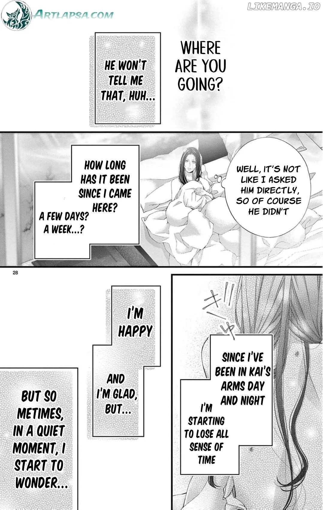 Chō wa aishū no ori ni torawareru Chapter 7 page 31 - 