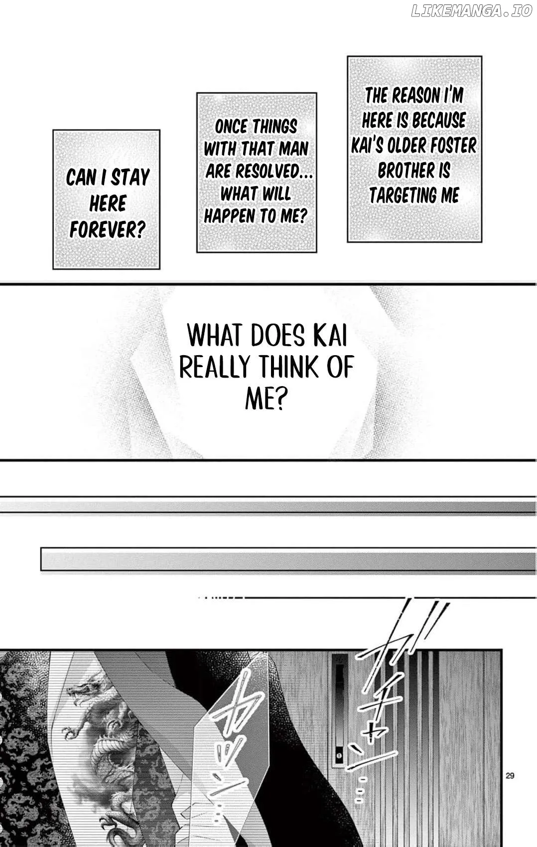 Chō wa aishū no ori ni torawareru Chapter 7 page 32 - 
