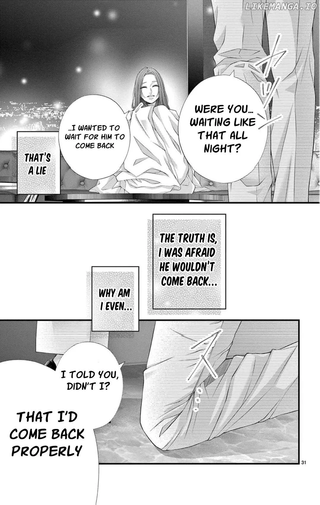 Chō wa aishū no ori ni torawareru Chapter 7 page 34 - 