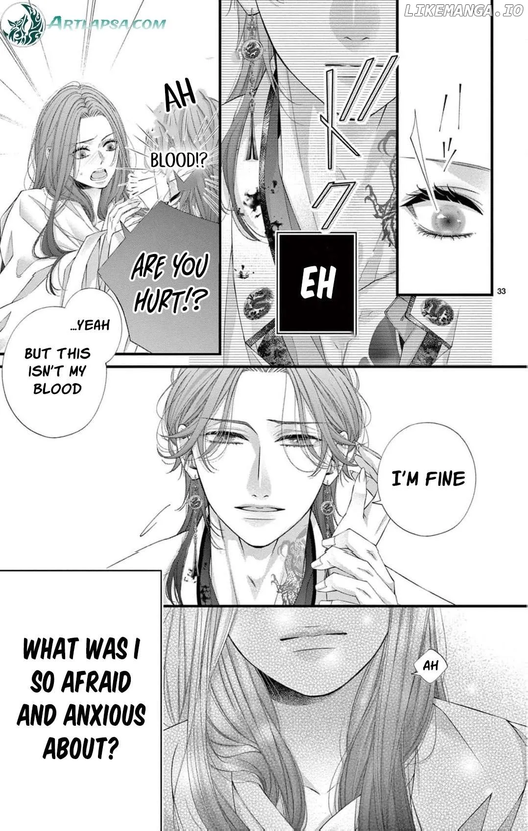 Chō wa aishū no ori ni torawareru Chapter 7 page 36 - 