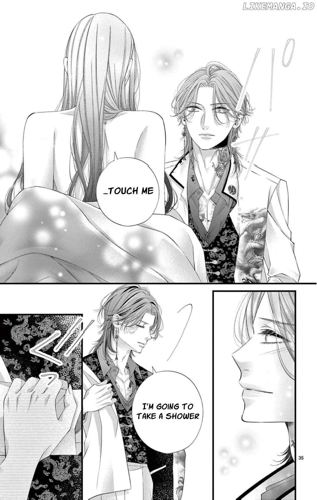 Chō wa aishū no ori ni torawareru Chapter 7 page 38 - 