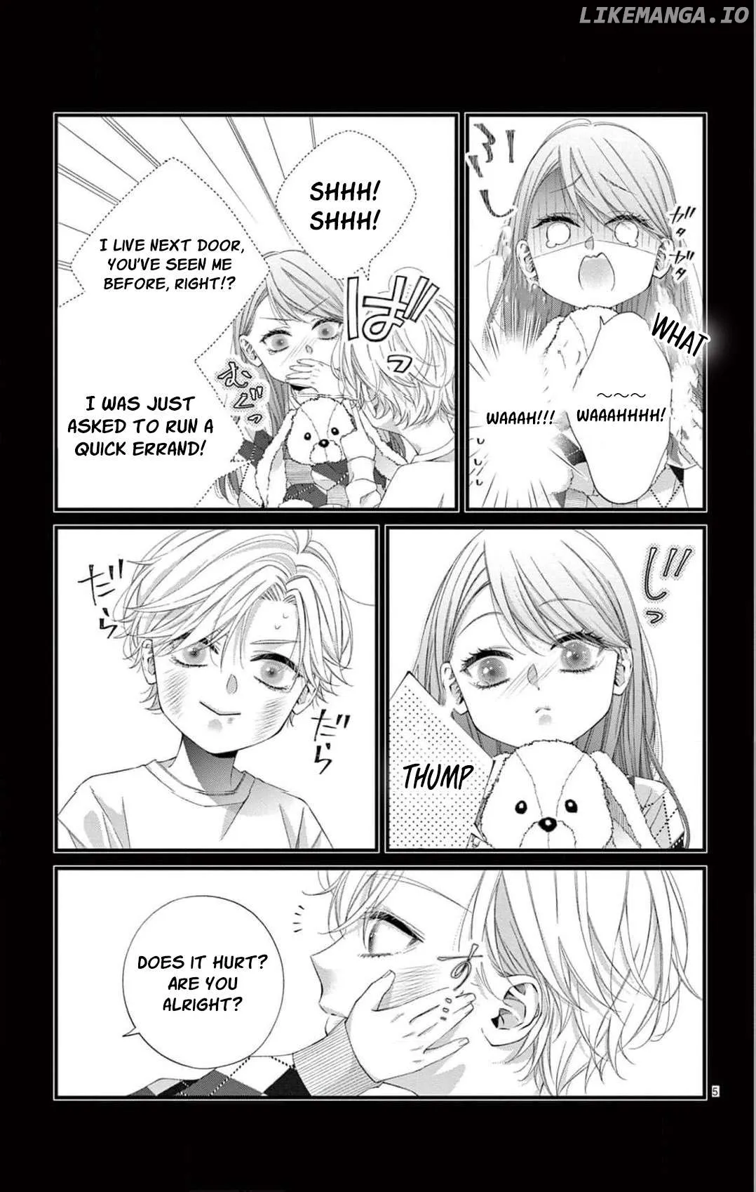 Chō wa aishū no ori ni torawareru Chapter 7 page 8 - 