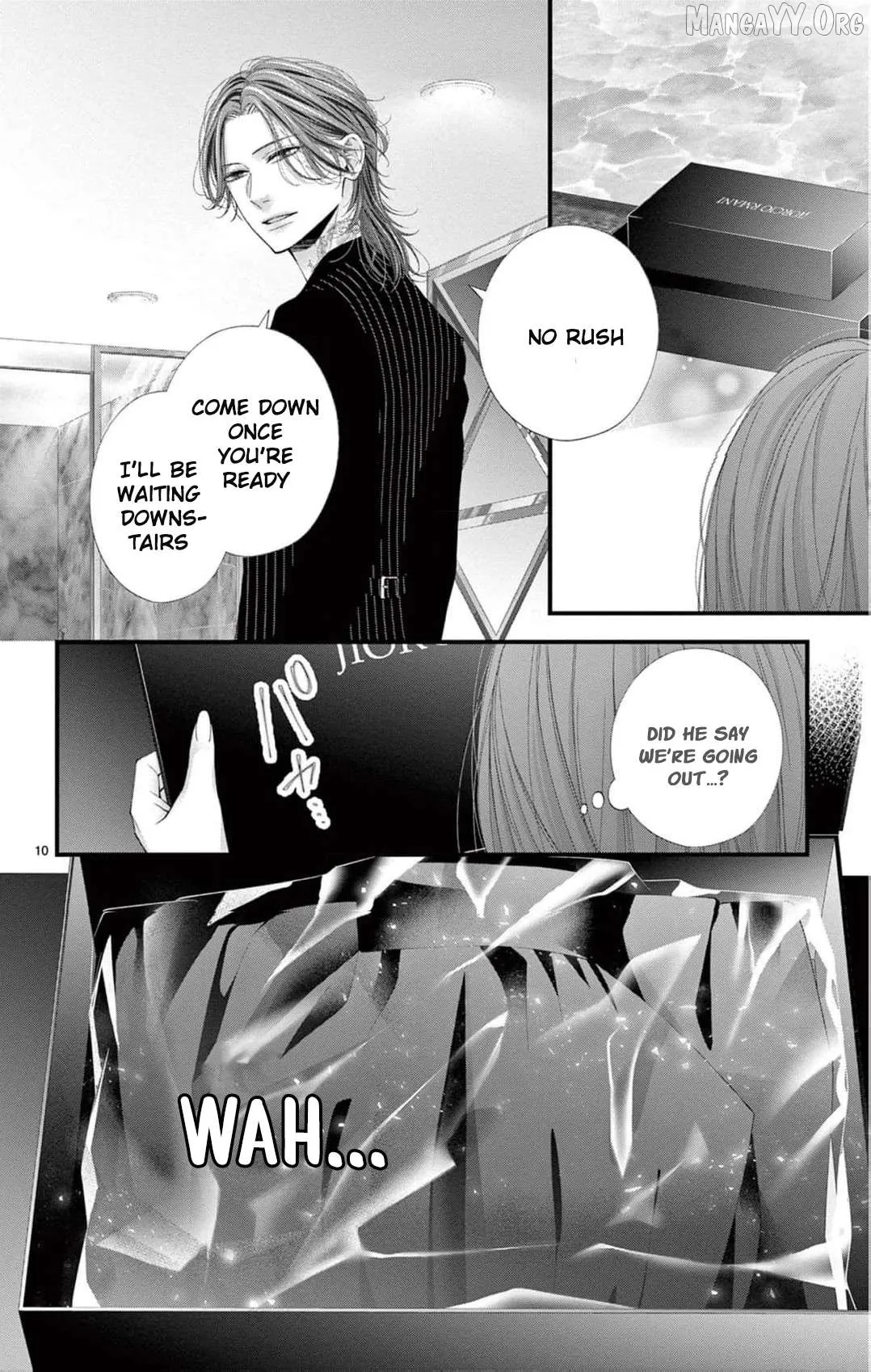 Chō wa aishū no ori ni torawareru Chapter 8 page 13 - 