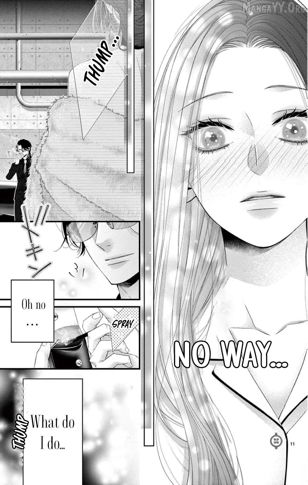 Chō wa aishū no ori ni torawareru Chapter 8 page 14 - 