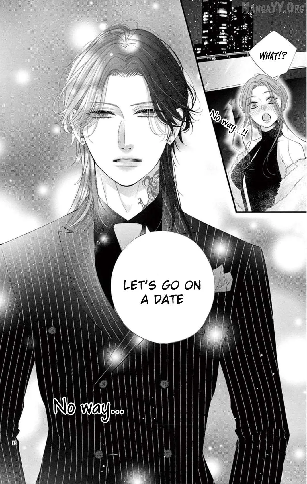 Chō wa aishū no ori ni torawareru Chapter 8 page 19 - 