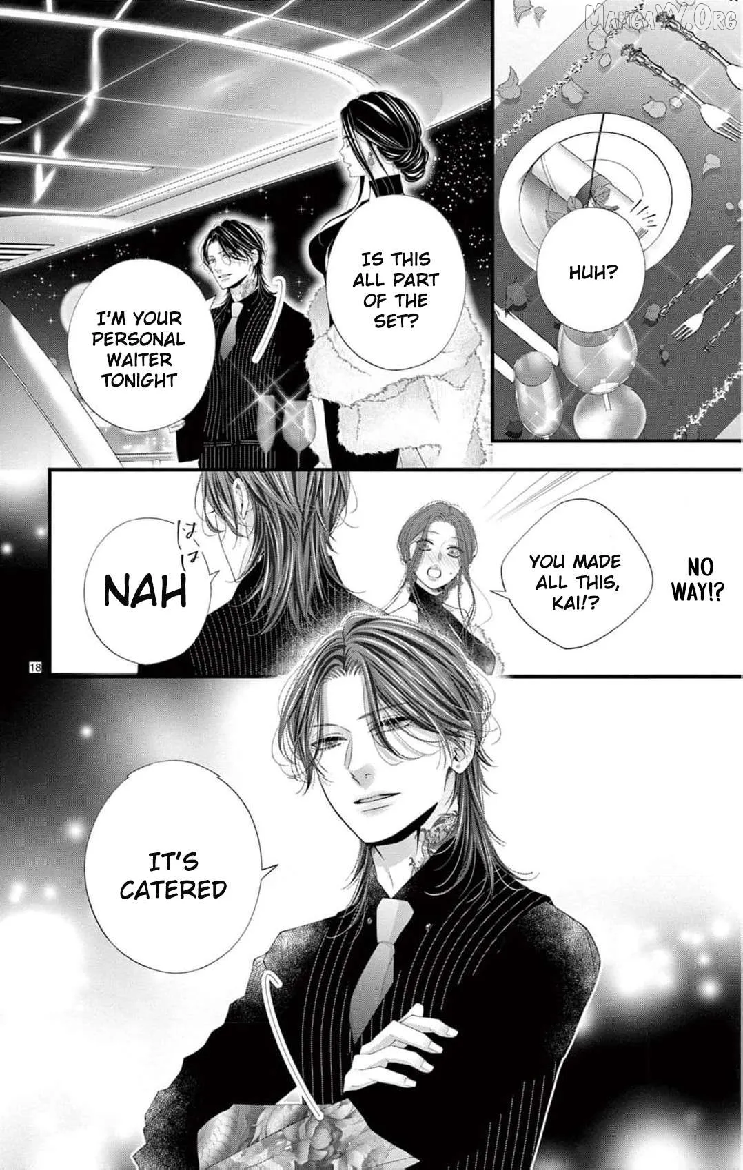 Chō wa aishū no ori ni torawareru Chapter 8 page 21 - 