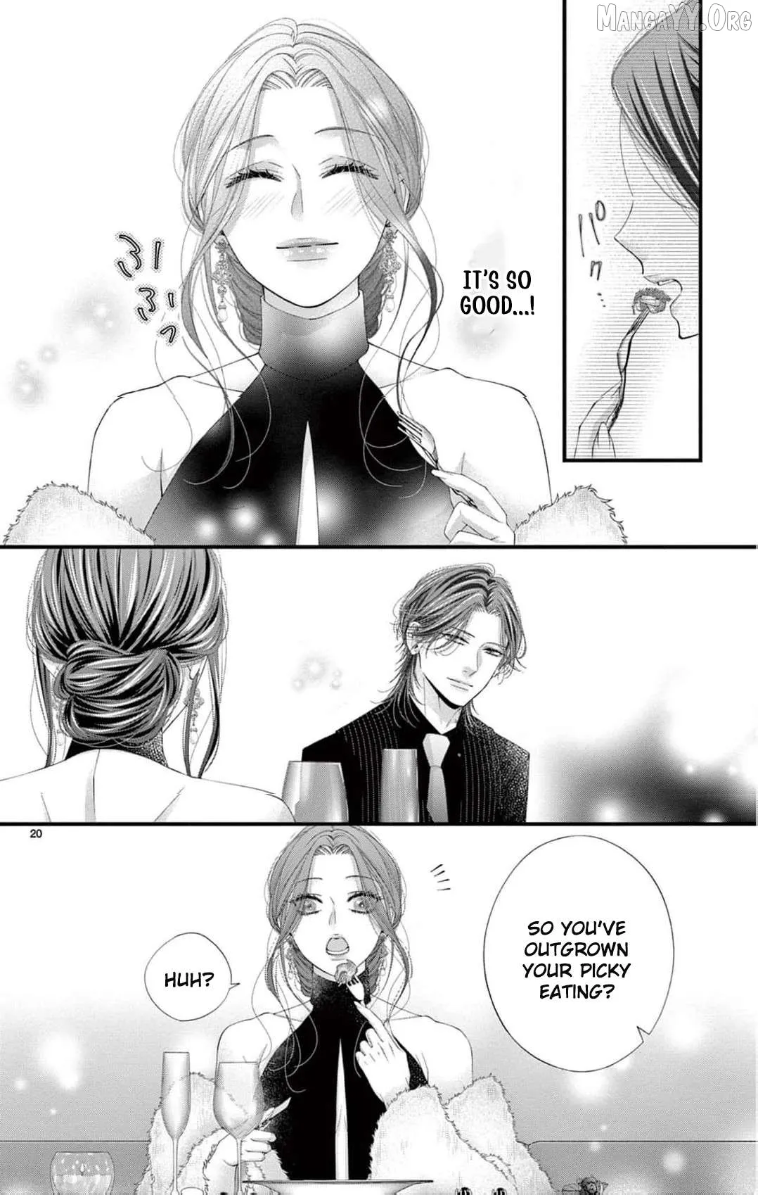 Chō wa aishū no ori ni torawareru Chapter 8 page 23 - 
