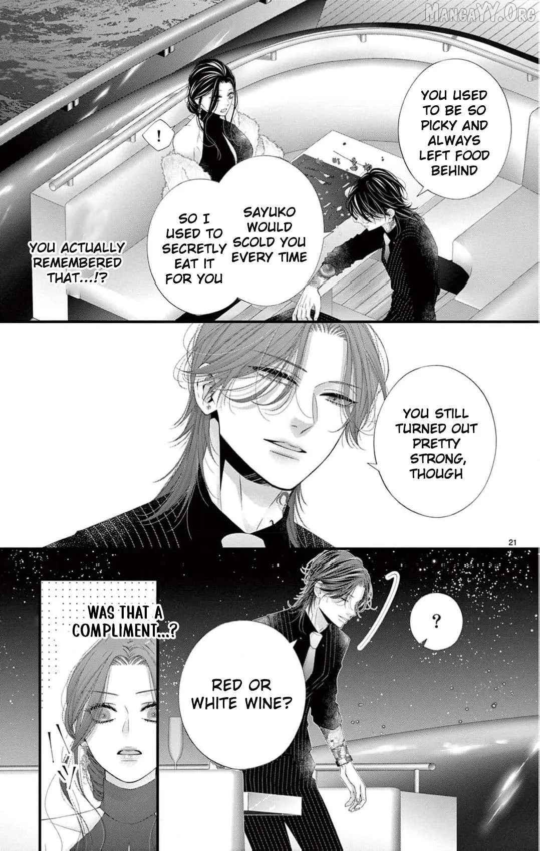 Chō wa aishū no ori ni torawareru Chapter 8 page 24 - 