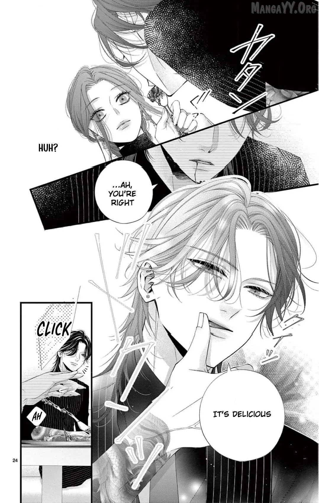Chō wa aishū no ori ni torawareru Chapter 8 page 27 - 