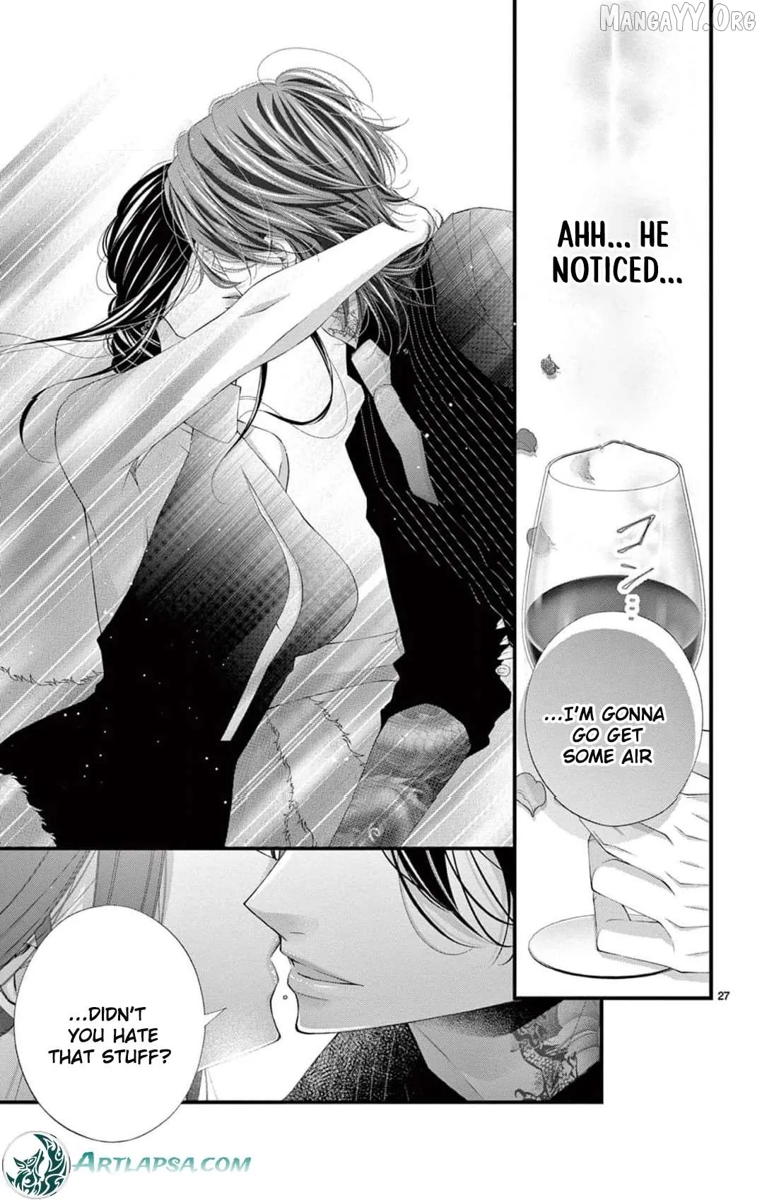 Chō wa aishū no ori ni torawareru Chapter 8 page 30 - 