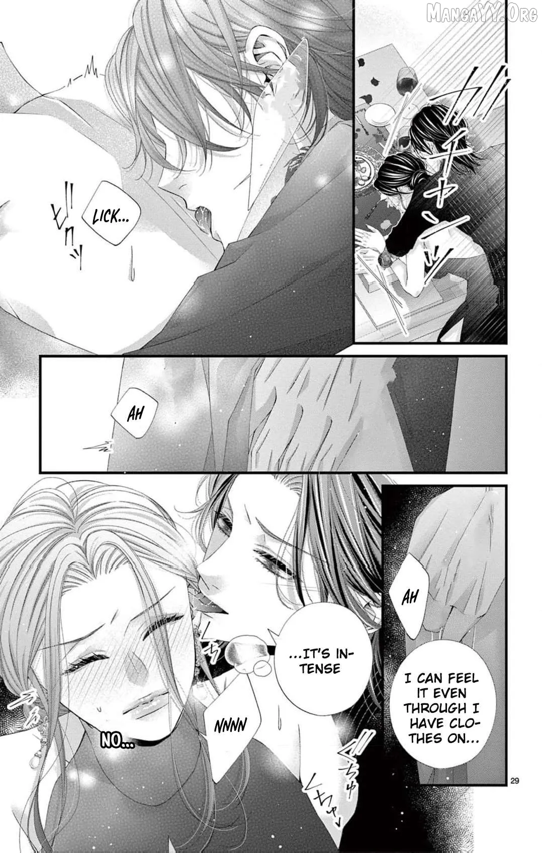 Chō wa aishū no ori ni torawareru Chapter 8 page 32 - 