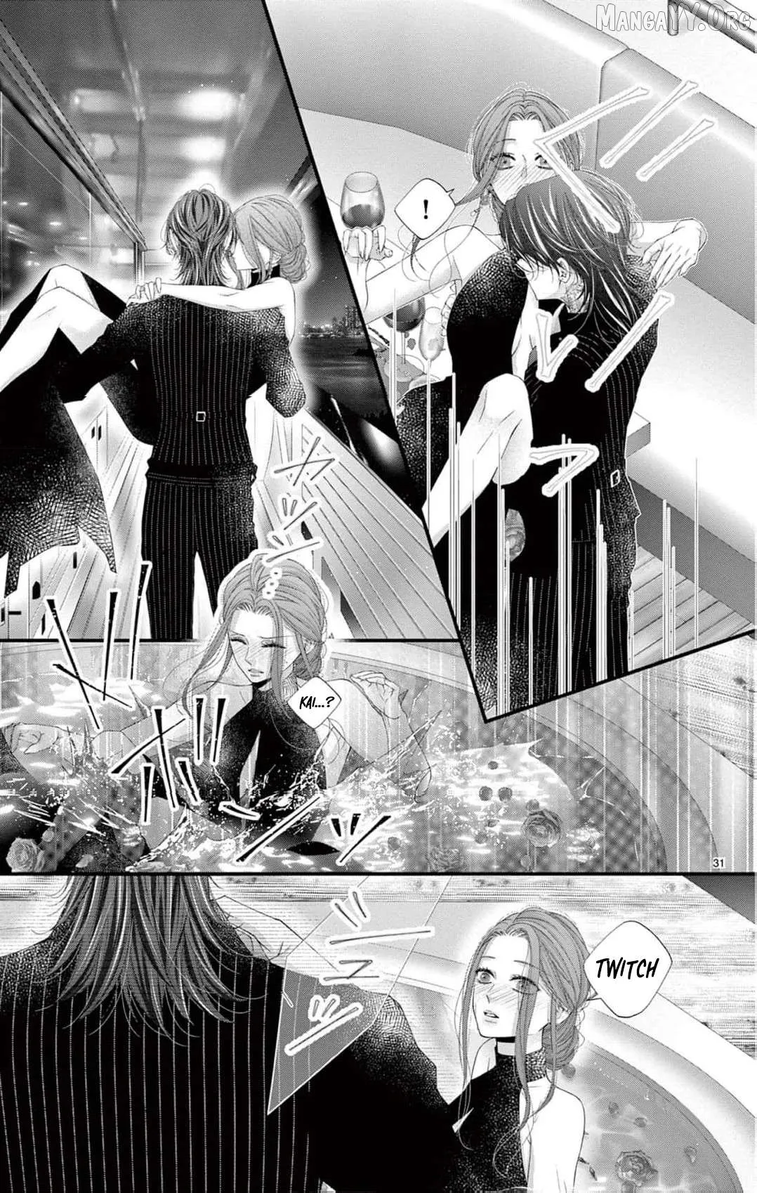 Chō wa aishū no ori ni torawareru Chapter 8 page 34 - 