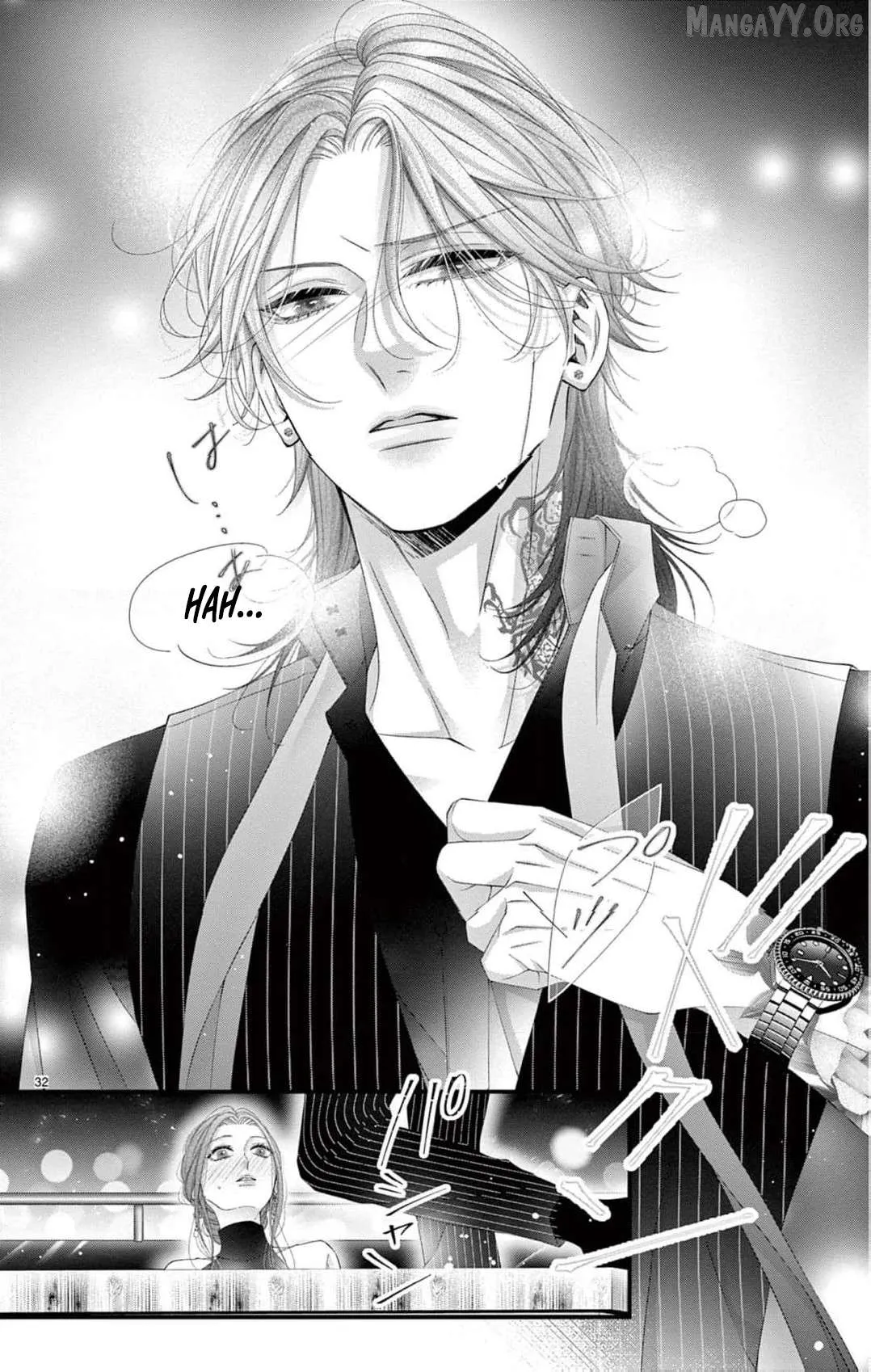Chō wa aishū no ori ni torawareru Chapter 8 page 35 - 