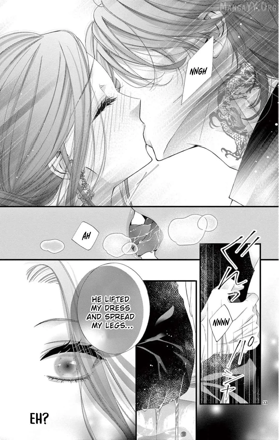 Chō wa aishū no ori ni torawareru Chapter 8 page 36 - 