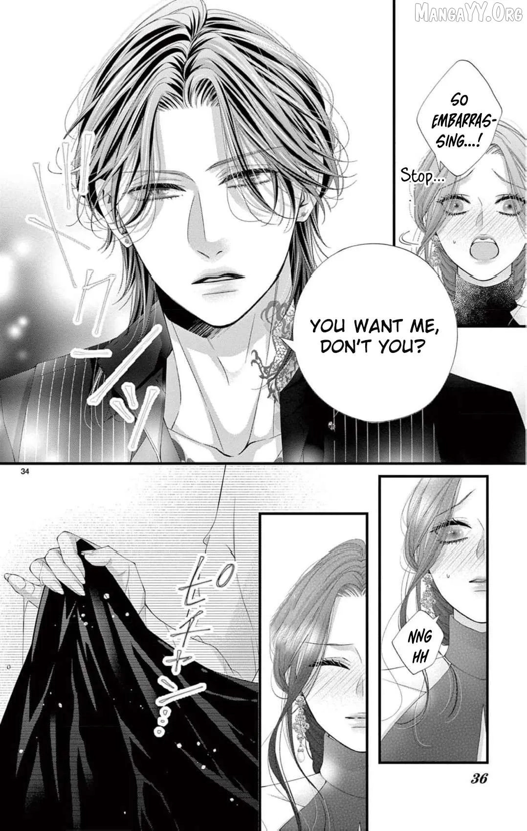 Chō wa aishū no ori ni torawareru Chapter 8 page 37 - 